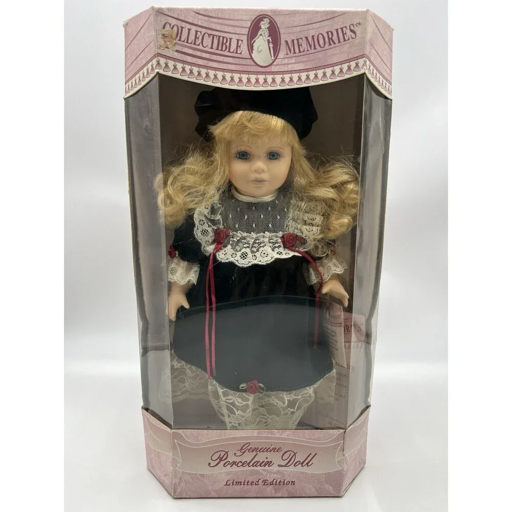 VTG Limited Edition Collectible Memories Porcelain Doll 